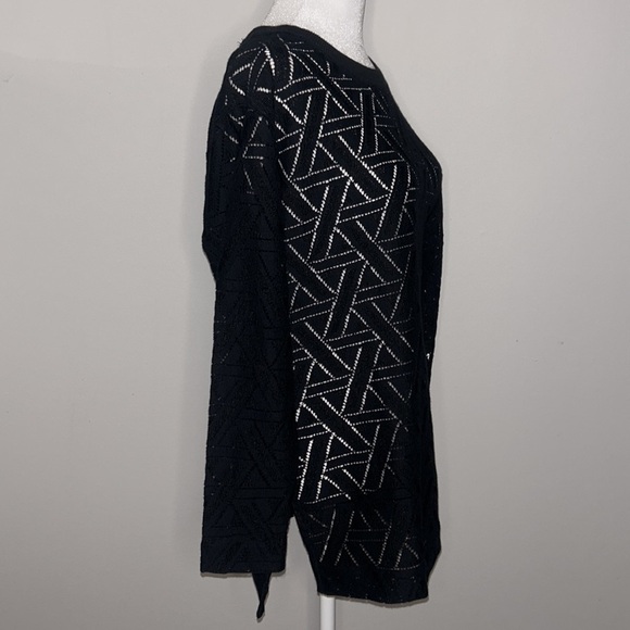 Banana Republic Geometric Pullover Sweater Size Medium - Picture 4 of 7